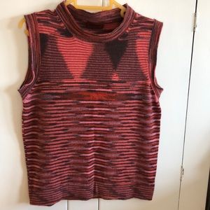 Missoni cashmere sleeveless sweater !